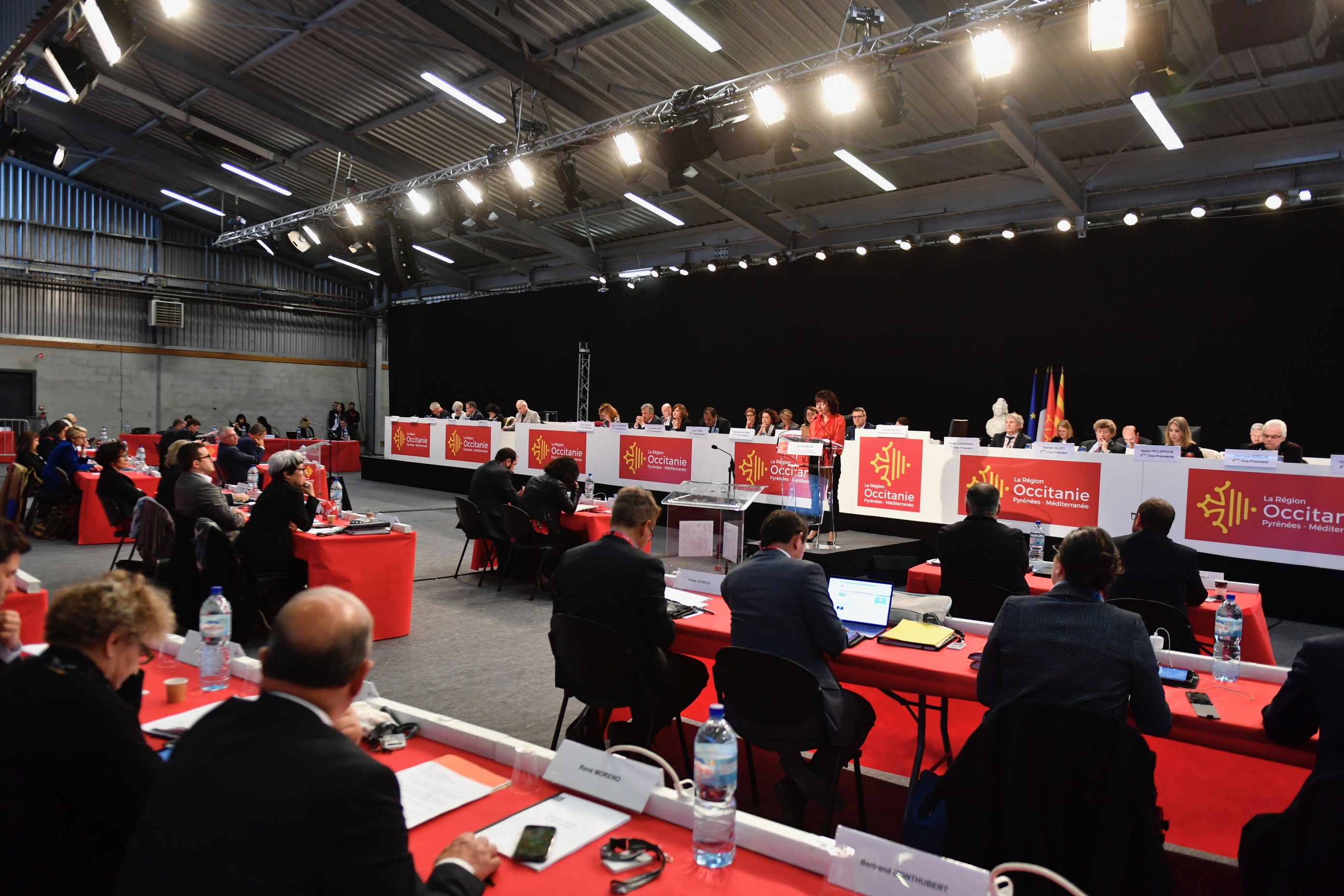 Image of the regional council of Occitania on March 28, 2019 (by Laurent Boutonnet - Région Occitanie)